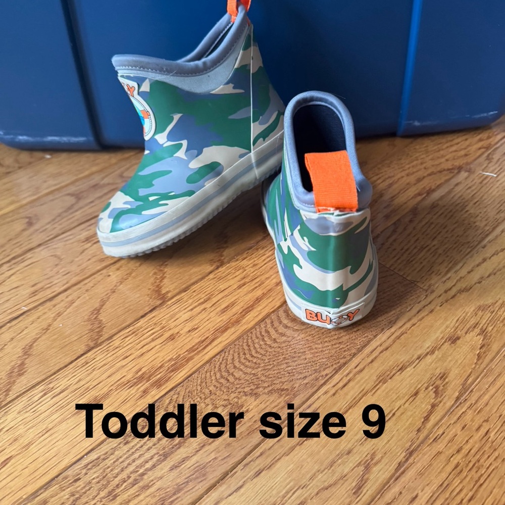 Green Camo Toddler Boots